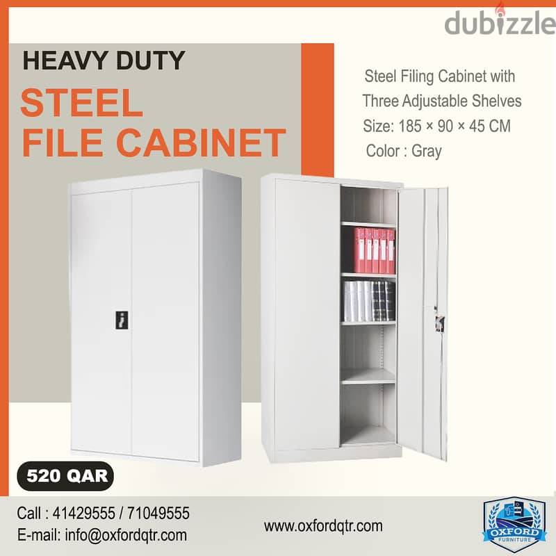 Heavy Duty Steel File Cabinet 0