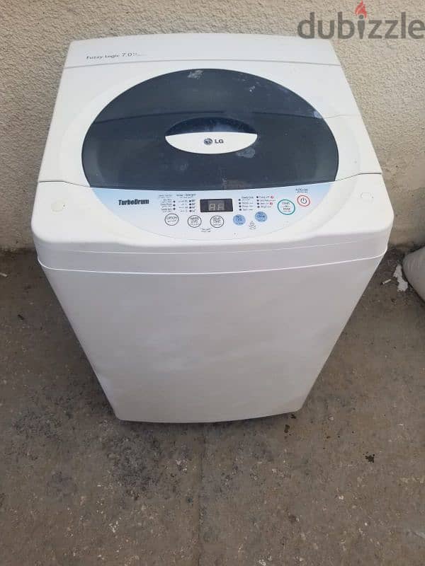 washin machin for sale LG 7 kg top lode 0