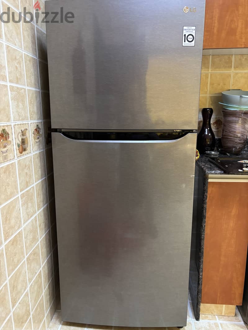 LG fridge/freezer  GN-B502SQCL 0