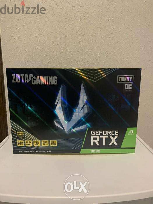 NEW ZOTAC Gaming GeForce RTX 3090 Trinity OC 0