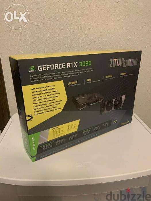 NEW ZOTAC Gaming GeForce RTX 3090 Trinity OC 1