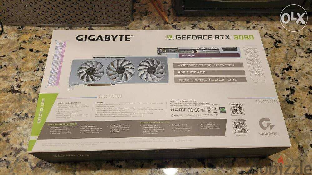 NEW Gigabyte RTX 3090 Vision OC 24GB GDDR6X 1
