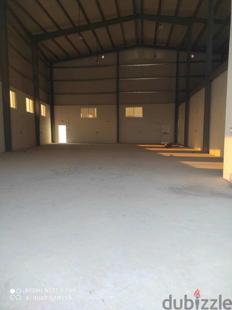 Garage for rent 500 sq mtr,600sq mtr, 750sq mtr senaya 0