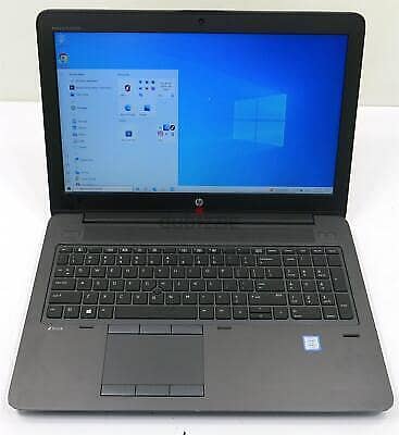 HP ZBook 15 G3 Laptop: Core i7-6700HQ 256GB SSD 16GB RAM 4GB Graphic 5