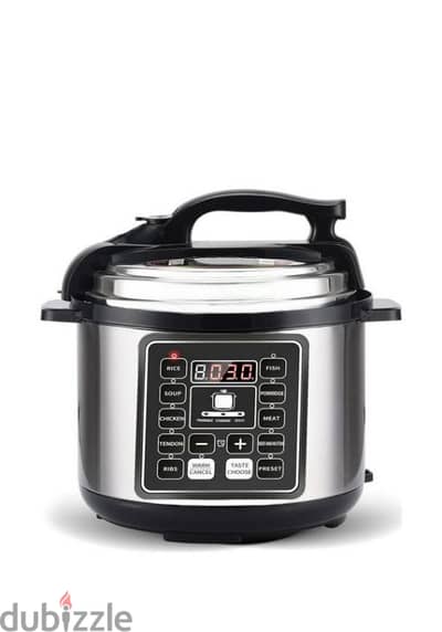 electric pressure cooker silver crest 6 liter 170 QAR