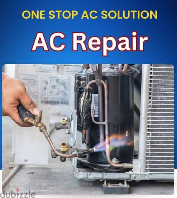 Air condition service repair clining old Ac buying 3