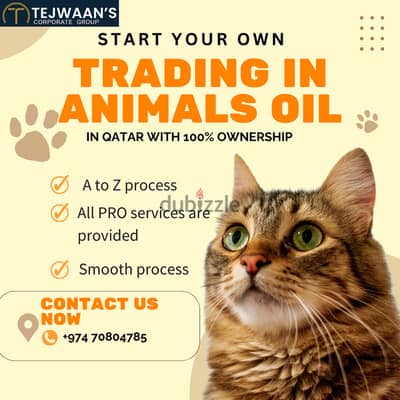 Your Trusted Partner for Setting Up Your Animal Oil Trading Business i