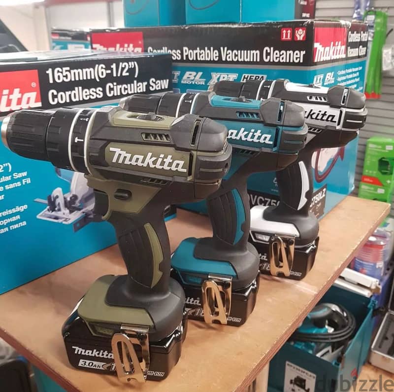 New Makita DHP482 in Makita blue 0