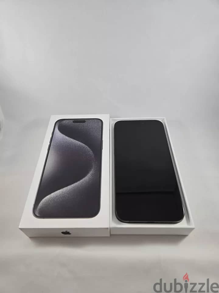 Apple iPhone 15 Pro Max 256GB Black  factory Unlocked 2