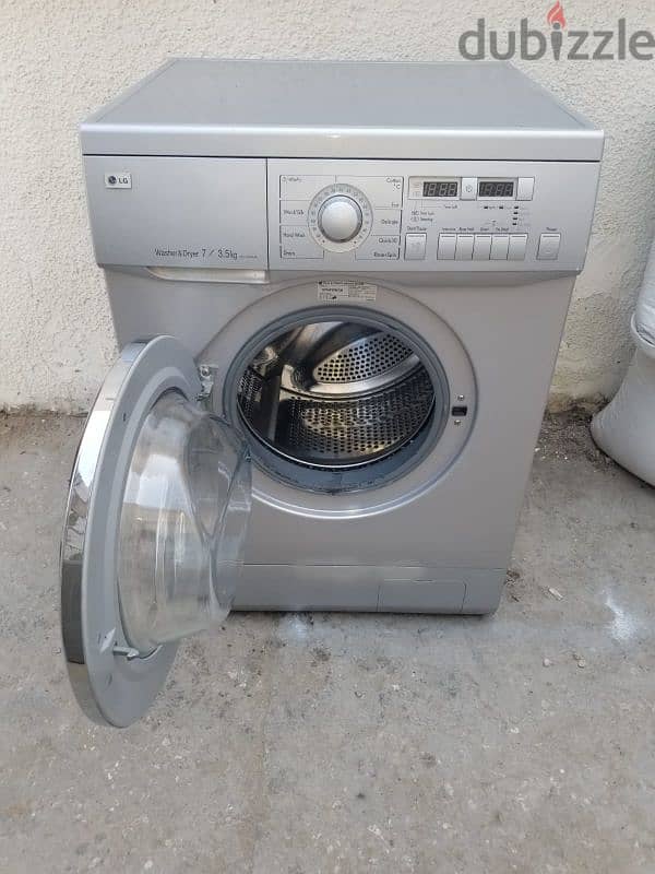 Washing Machine For Sale LG 7/3.5 kg 2 in 1 0