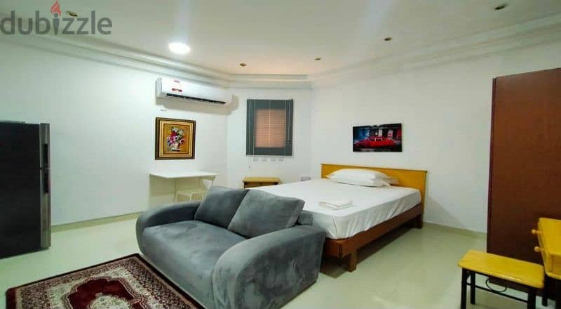 Fully Furnished Private Studio Near Tawar Mall 0