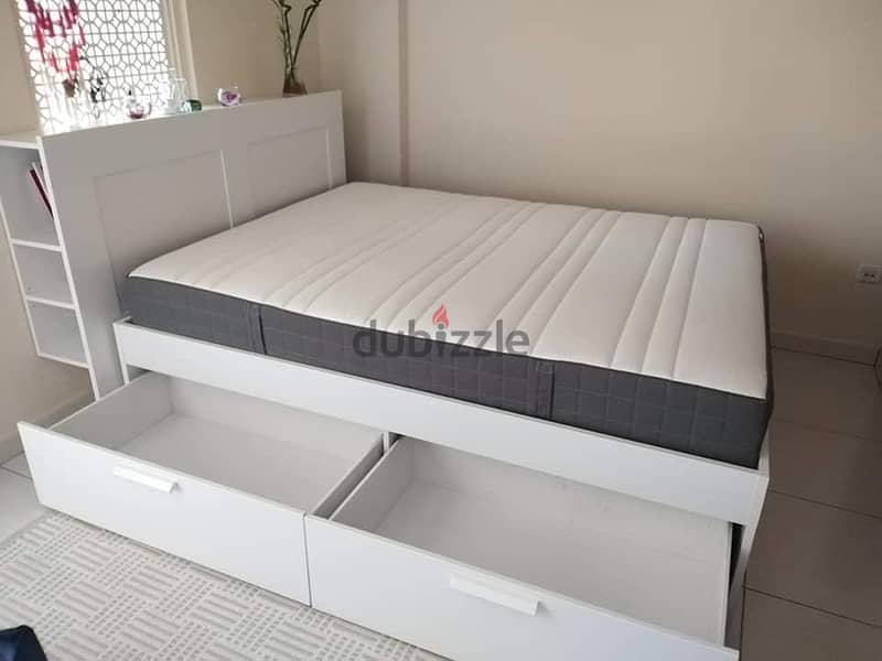 IKEA BRIMNES King Size Bed 0