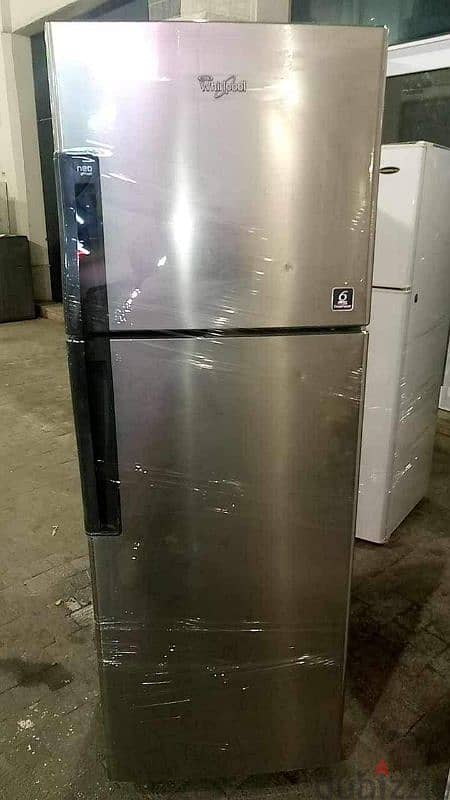 Good condition whirlpool fridge for sale, WhatsApp # 66870332 0