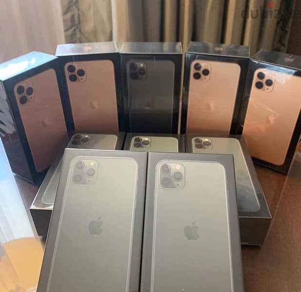 BRAND NEW APPLE IPHONE 11 PRO MAX 256GB NOW AVAILABLE!!! 1