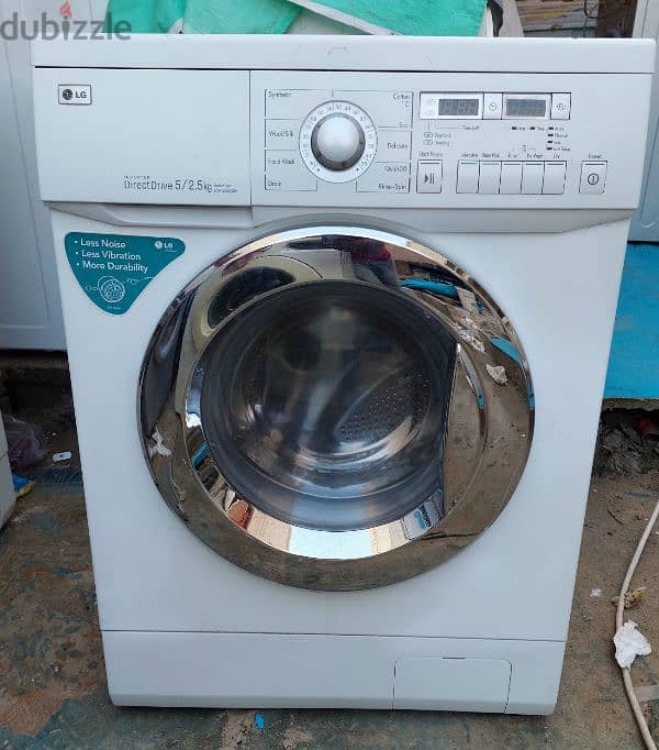 LG washing machine 5kg/ 2.5kg 0