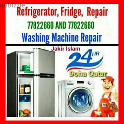 Fridge And Freezer Ac washing machine repair 77822660