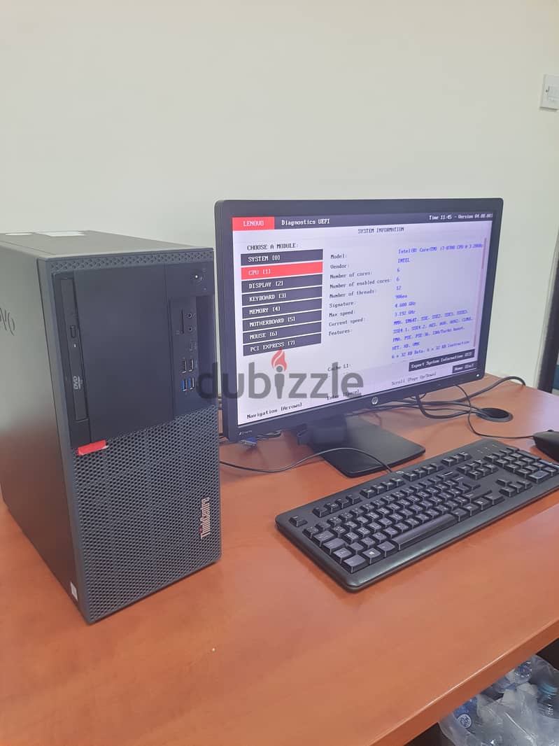 Lenovo Thinkcenter i7 8th Gen. Business PC 5