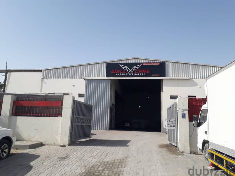 STREET 29 Garage  Rent 35,000 QR (negotiable)  APPROX.  : 1000 SQM Fro 7