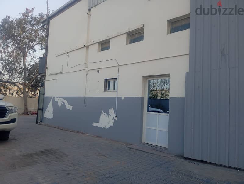 STREET 29 Garage  Rent 35,000 QR (negotiable)  APPROX.  : 1000 SQM Fro 12