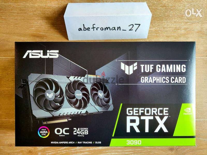 NEW Asus TUF RTX 3090 0