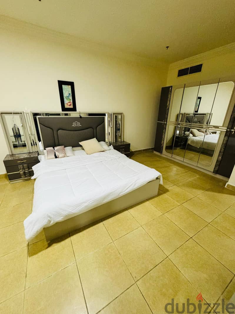 Perfect View Bedroom With sharing Hall Furnished In Corniche For Rent 0