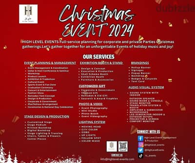 chritsmas event services