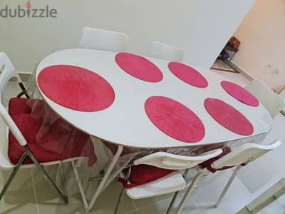 Dining table with 4 chairs