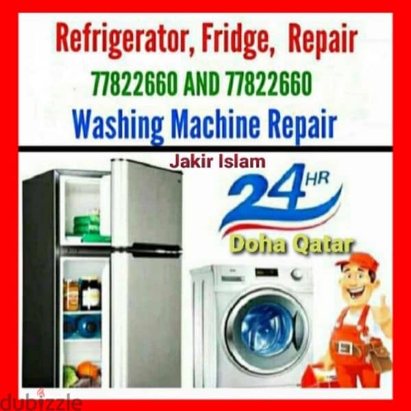 Fridge And Freezer Ac washing machine Repair 77822660 0