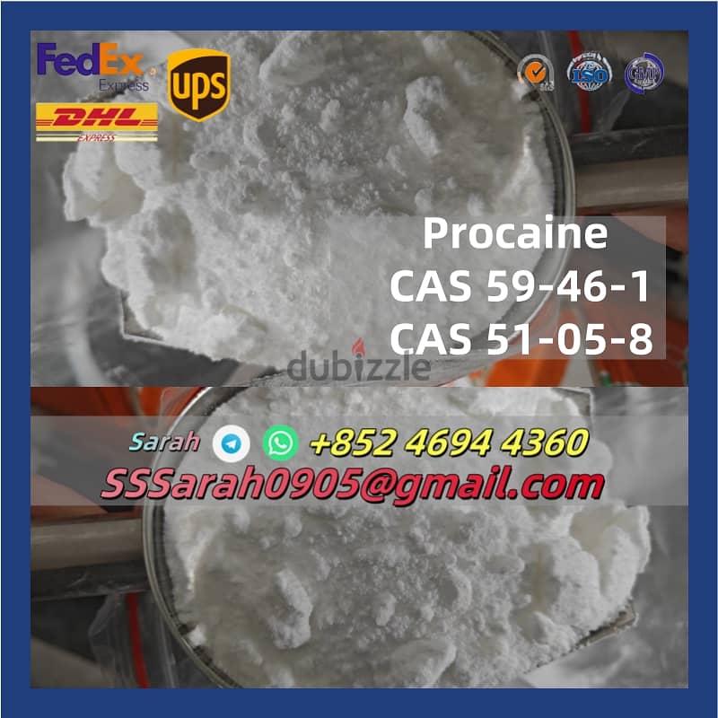 100% Safe Delivery Procaine Powder Safe Clearance CAS: 59-46-1 0