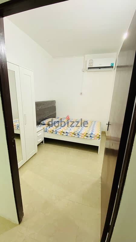 furnished one bhk fr rent in new salatha only February month only 0