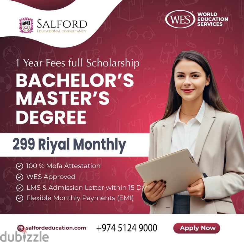 Enroll For Top Degree Programs Career | Salford Education Qatar 1