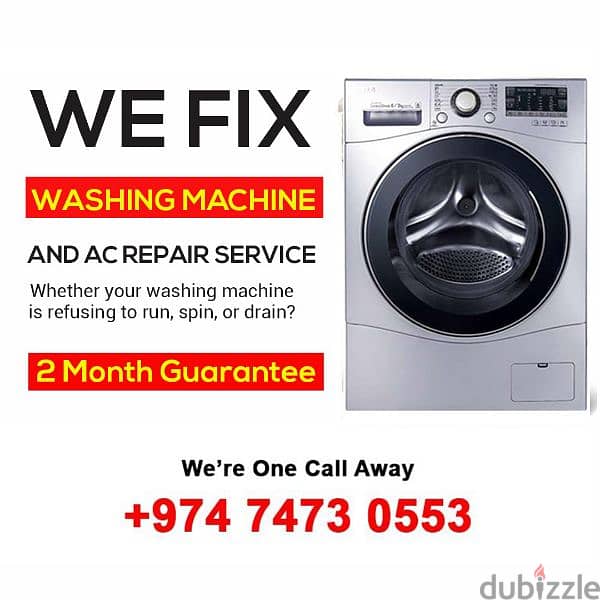 washing machine repair call me 74730553 0