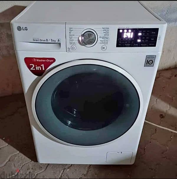 LG 8/5 kg washing machine for sell,interested people call 51008499 0