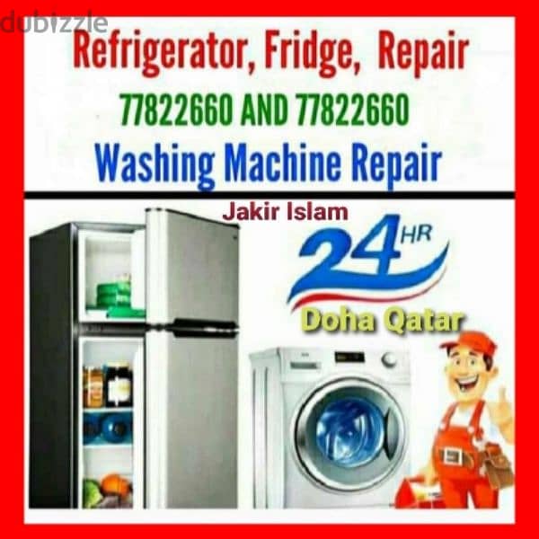 Washing machine Ac refrigerator repair 77822660 0