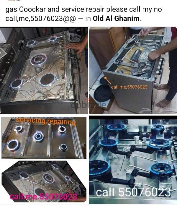 gas stove/oven/cooker, electronic  and servicing,repairing 0