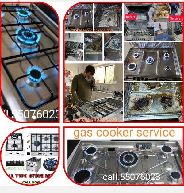 gas stove/oven/cooker, electronic  and servicing,repairing 1