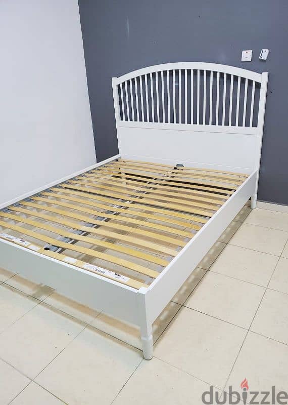 Queen size bed with mattress for sale IKEA 2