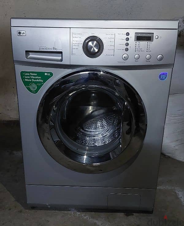 LG washing machine 8kg 0