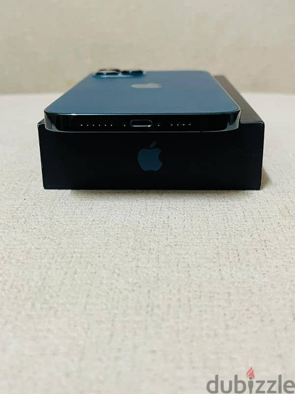 I phone 12 pro max 128 gb blue color 2