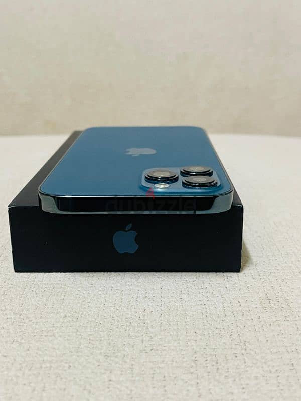 I phone 12 pro max 128 gb blue color 3