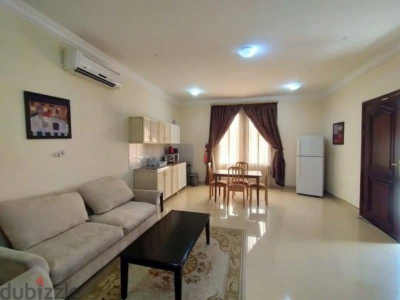 Fully Furnished 1 Bedroom Studio Near Qatar Sports Club 0