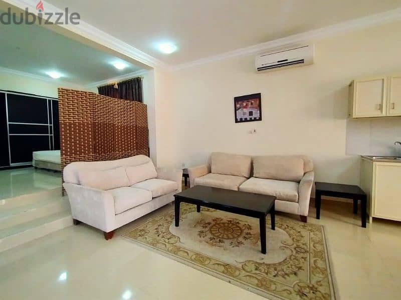 Fully Furnished 1 Bedroom Studio Near Qatar Sports Club 1