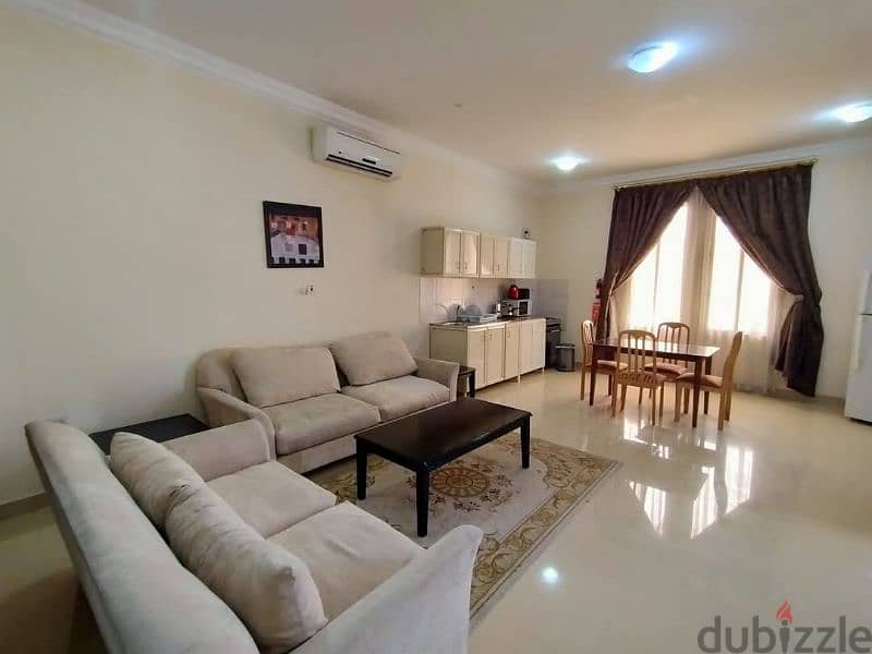 Fully Furnished 1 Bedroom Studio Near Qatar Sports Club 2