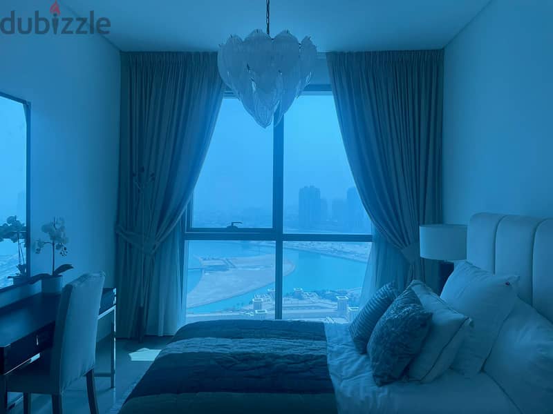 Apartment for rent in Pearl area zigzag tower B laguna 10