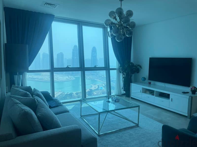 Apartment for rent in Pearl area zigzag tower B laguna 17