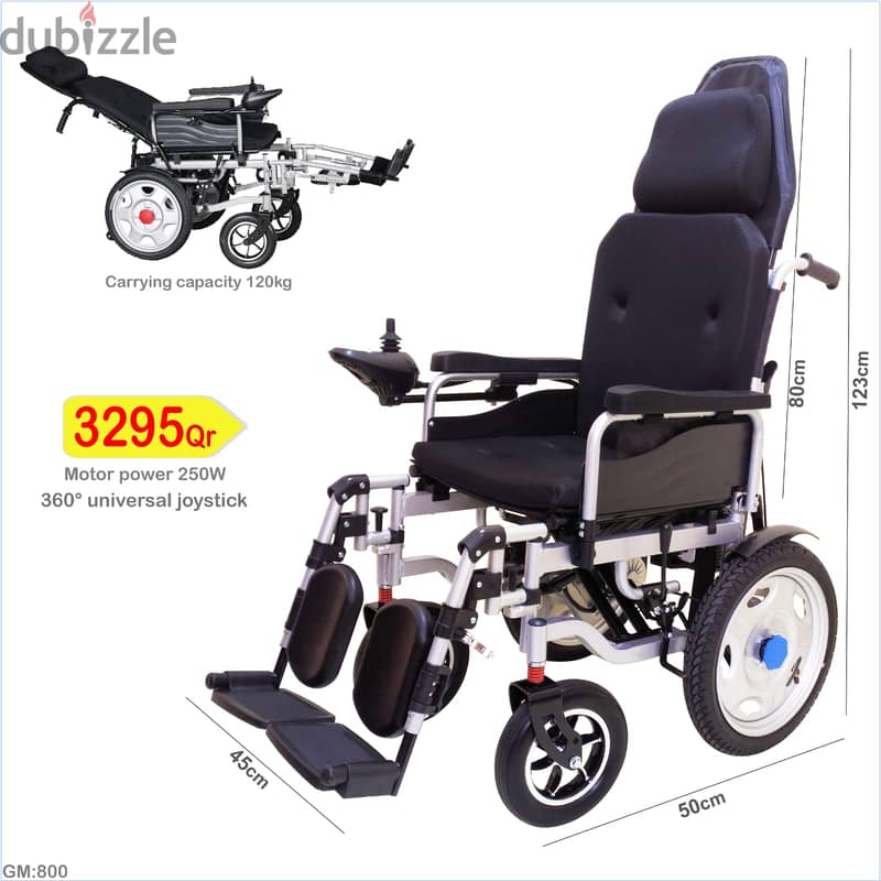 Folding Electric Wheelchair 1