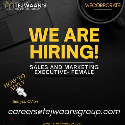 Sales and Marketing executive- Female