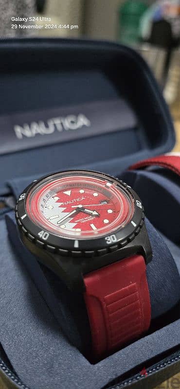 Nautica Qatar National Day edition watch