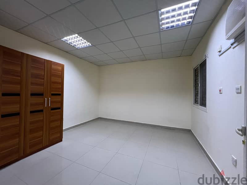 Unfurnished Studio Al Markhiya near al hazm mall & metro link 2