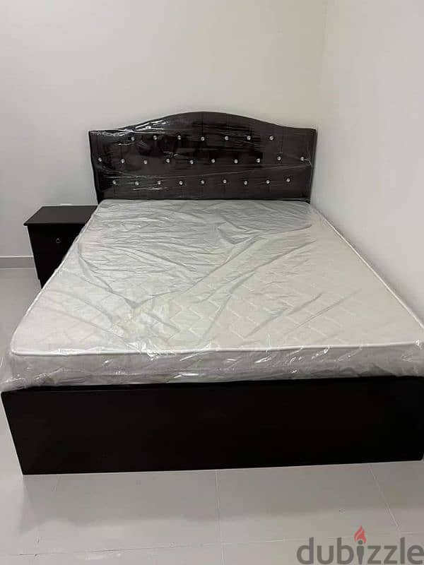 bed and mattress and cupboard available. 7